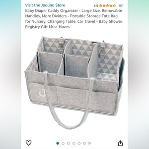 Joouno diaper caddy organizer